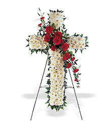 Hope and Honor Cross from McIntire Florist in Fulton, Missouri
