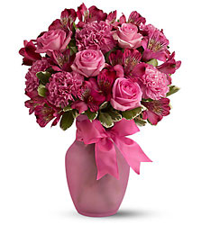 Pink Blush Bouquet from McIntire Florist in Fulton, Missouri