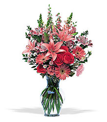 Marvelous Pinks from McIntire Florist in Fulton, Missouri